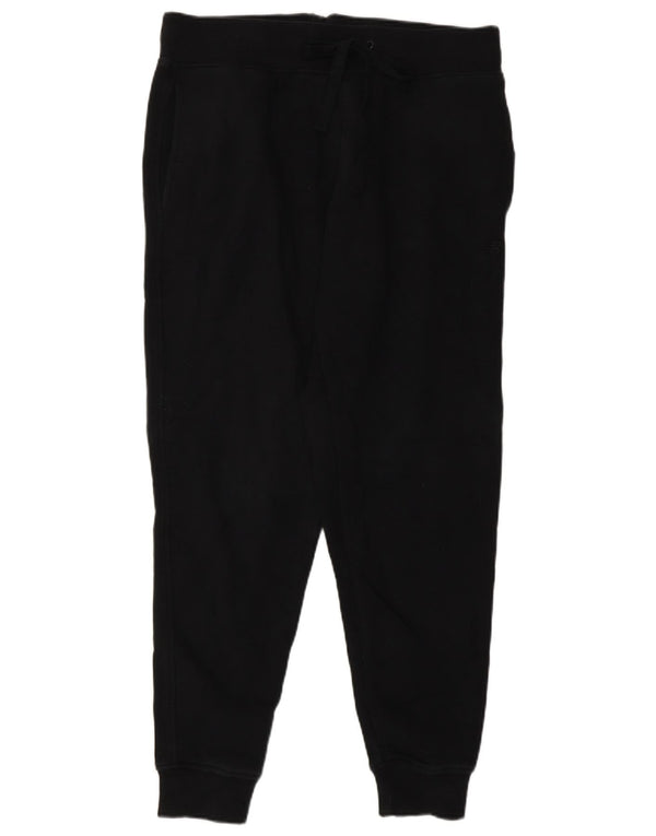 New Balance Mens Calças de treino Joggers Médio Algodão Preto