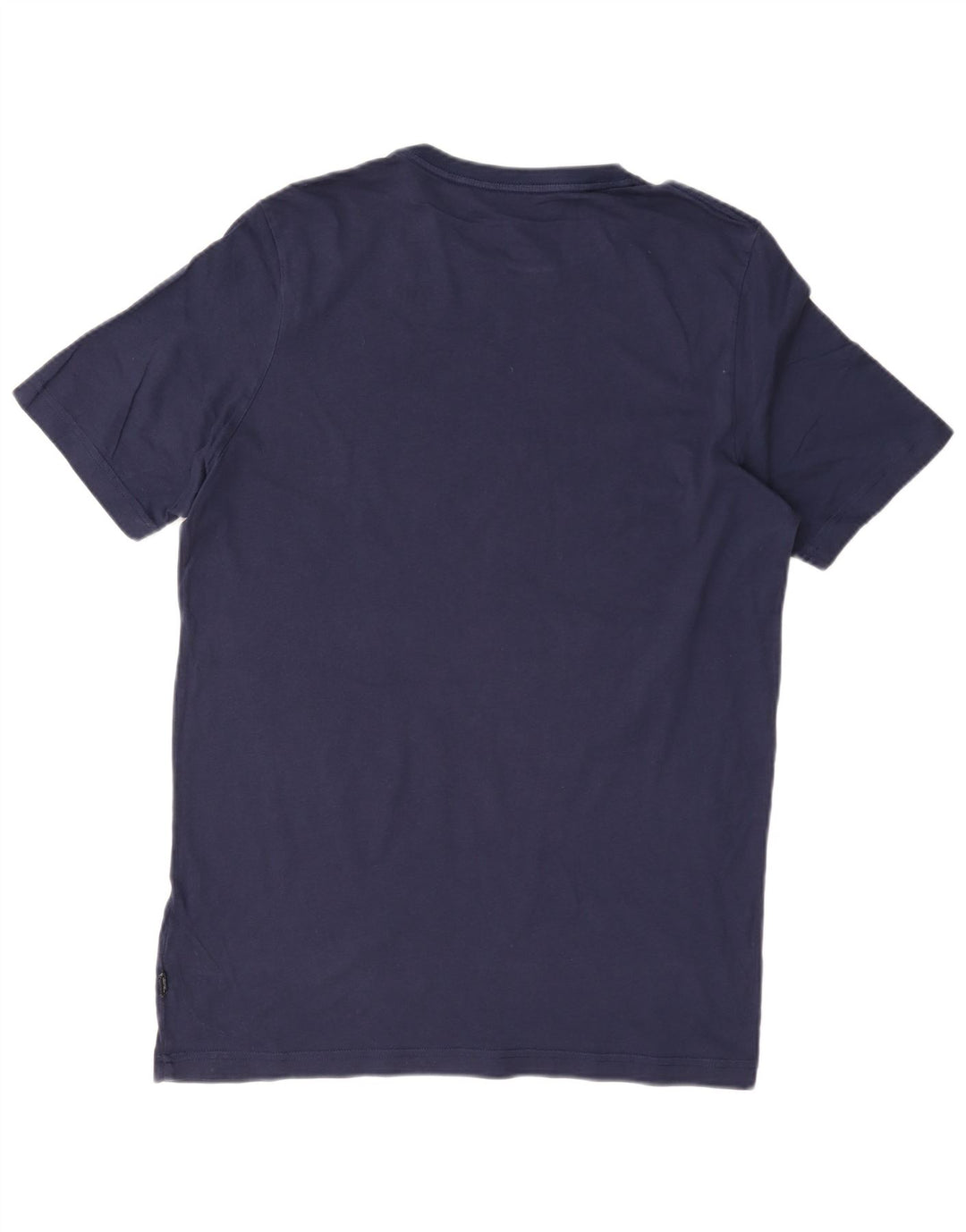 Camiseta masculina Puma Graphic Top Médio Algodão Azul Marinho