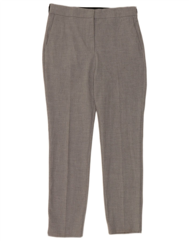 Calça Chino Cônica Feminina Zara Médio W30 L28 Poliéster Cinza
