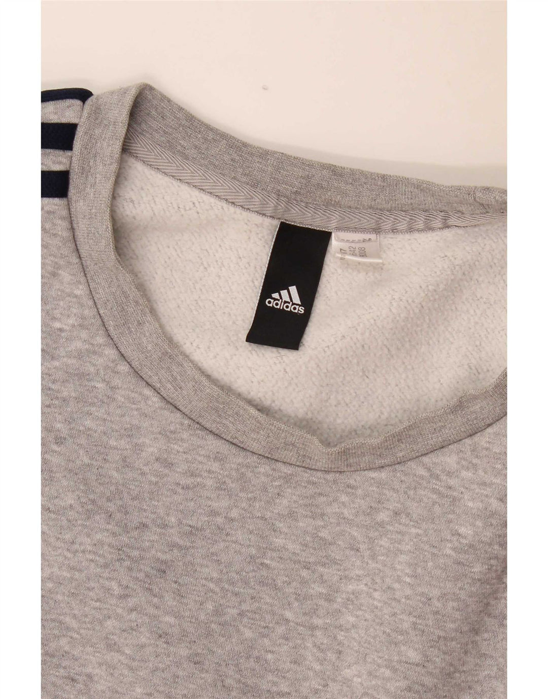 Adidas Mens Moletom Jumper XL Cinza Salpicado