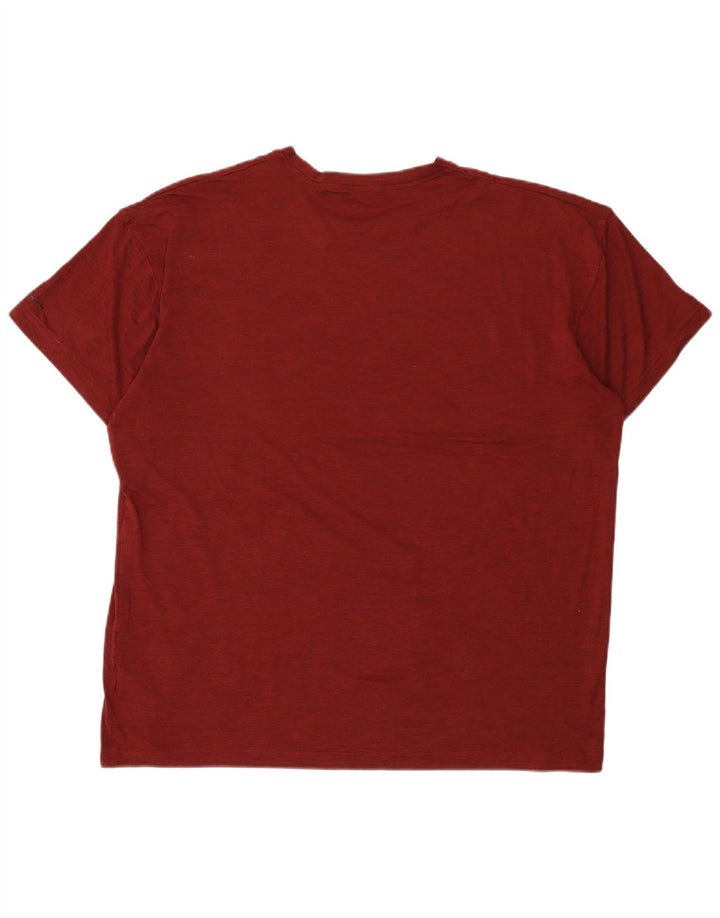 Columbia Camiseta Masculina Top XL Poliéster Borgonha