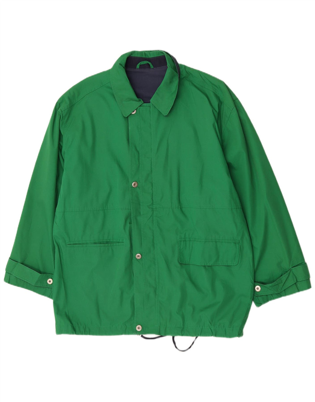 Jaqueta utilitária masculina vintage UK 42 XL verde