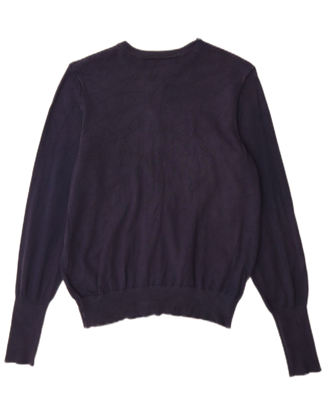 Suéter cardigã feminino Marks & Spencer UK 14 viscose azul marinho médio