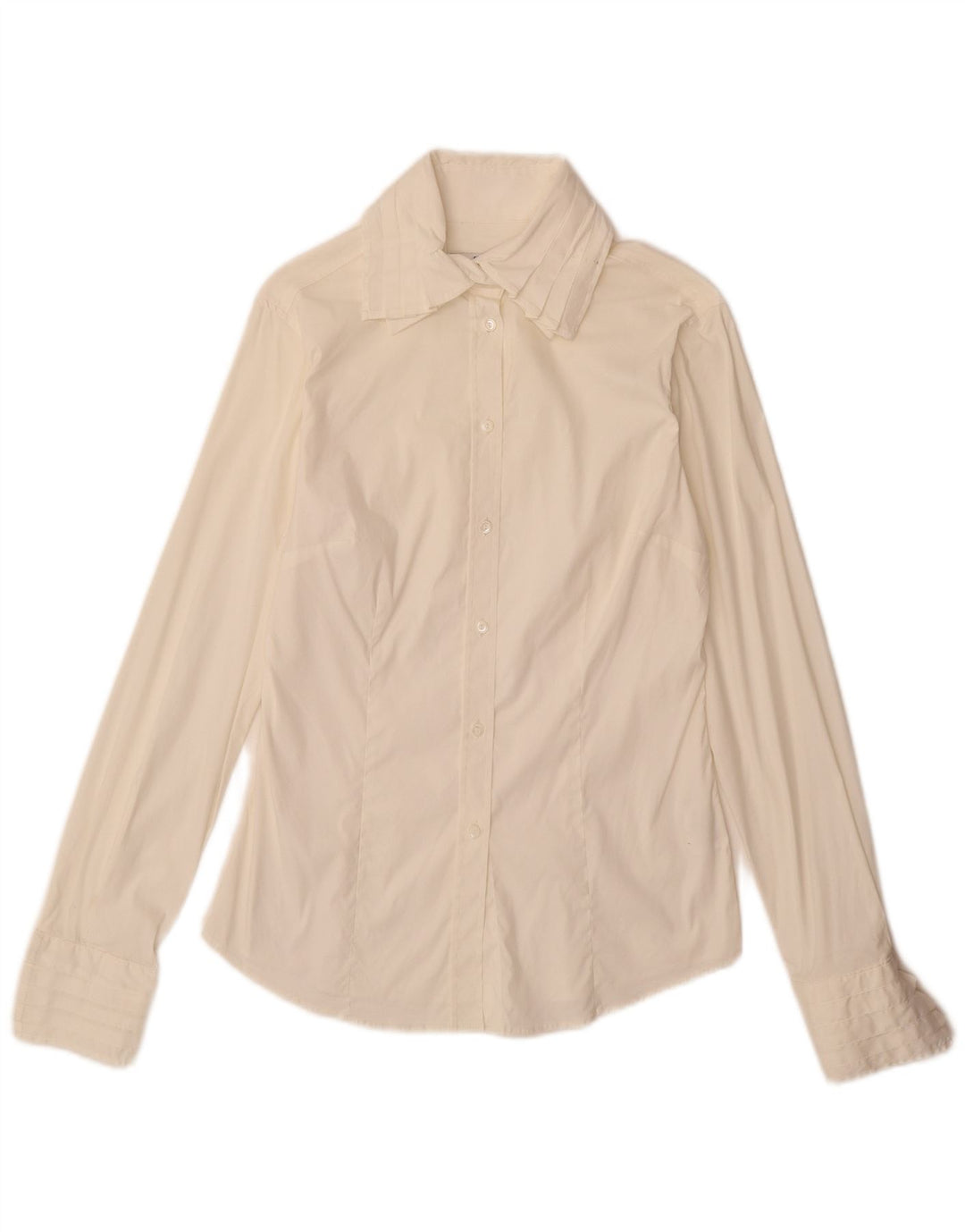 Camisa feminina Gant UK 12 médio algodão branco