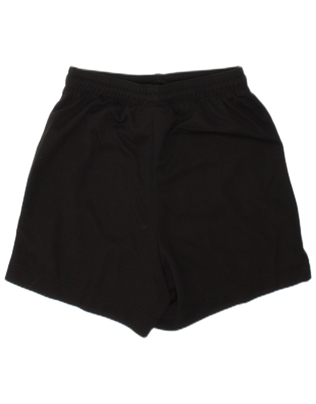 Shorts esportivos gráficos Puma para meninas 7-8 anos preto poliéster esportivo