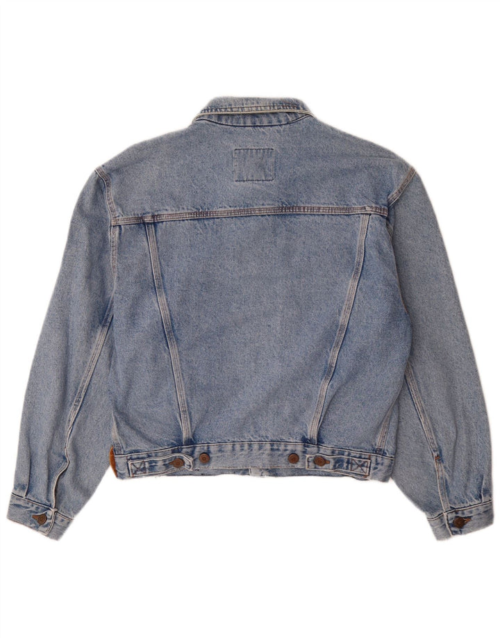 Jaqueta jeans uniforme masculina tipo A-1 Reino Unido 38 azul médio