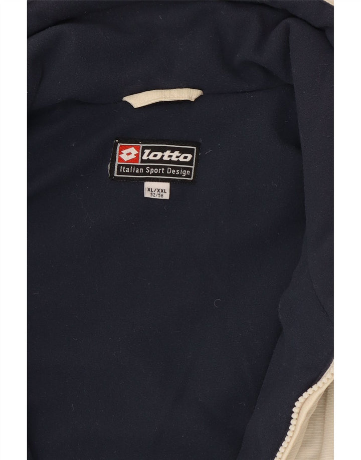 Jaqueta corta-vento masculina LOTTO IT 52 XL branca