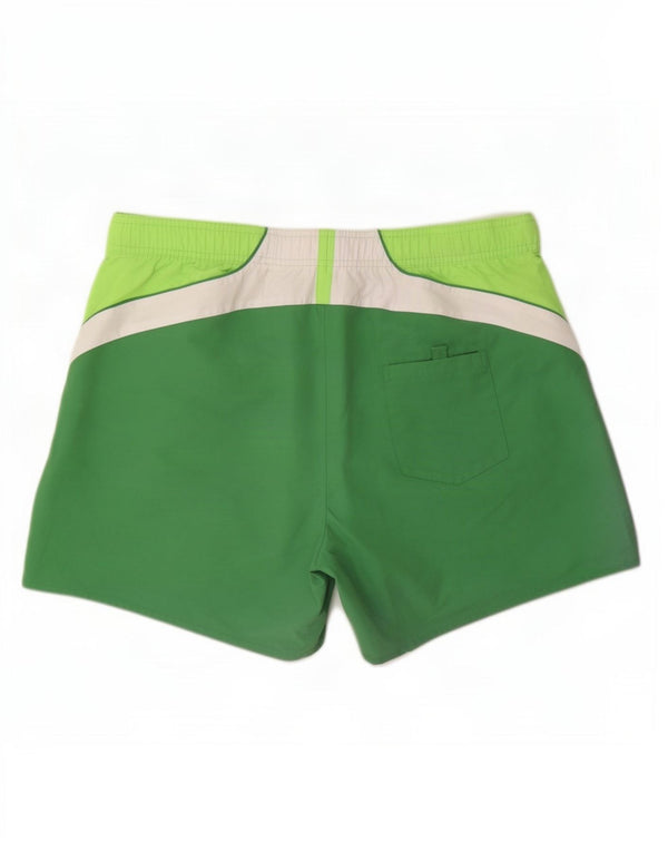 Shorts de natação masculino Brugi XL verde Colourblock poliéster