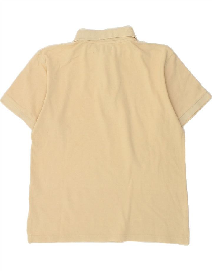 CARRERA Mens Polo Shirt Small Beige Cotton Vintage Carrera and Second-Hand Carrera from Messina Hembry 