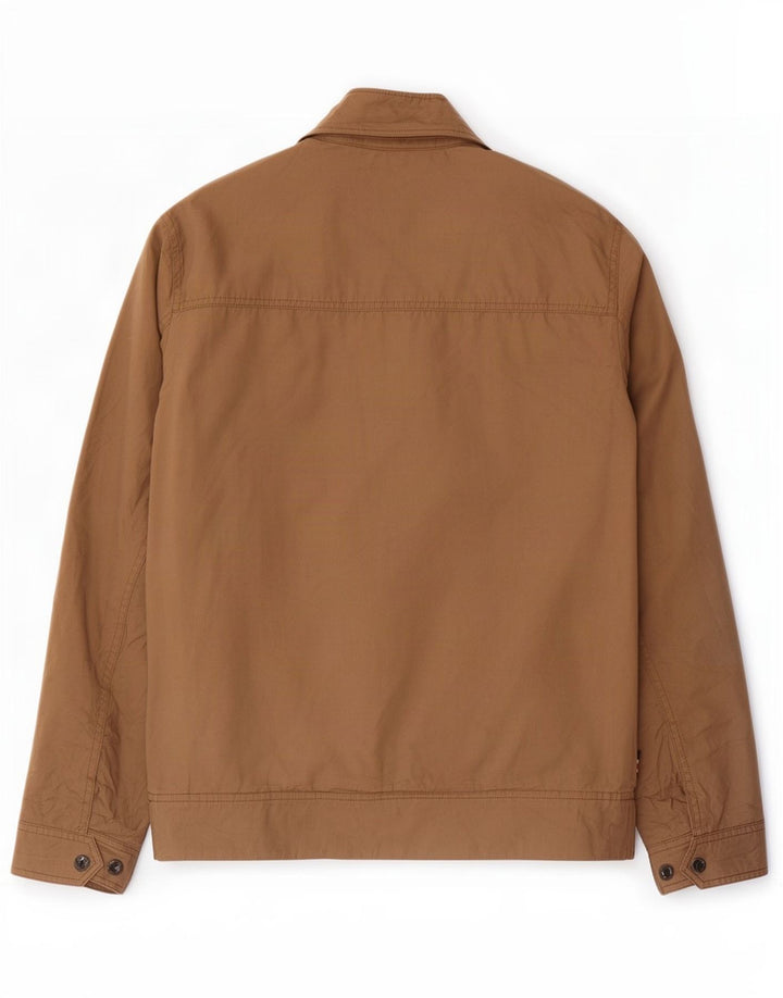 Jaqueta bomber masculina Joules UK 40 grande algodão bege