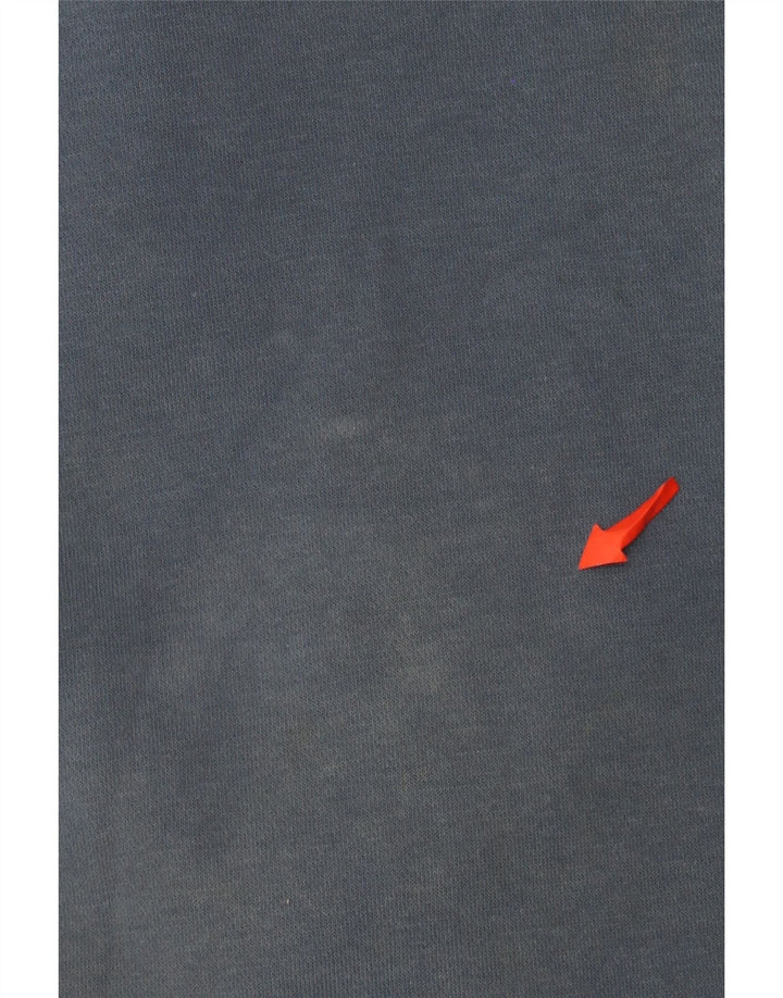 Adidas Mens Moletom Jumper 2XL Azul Algodão