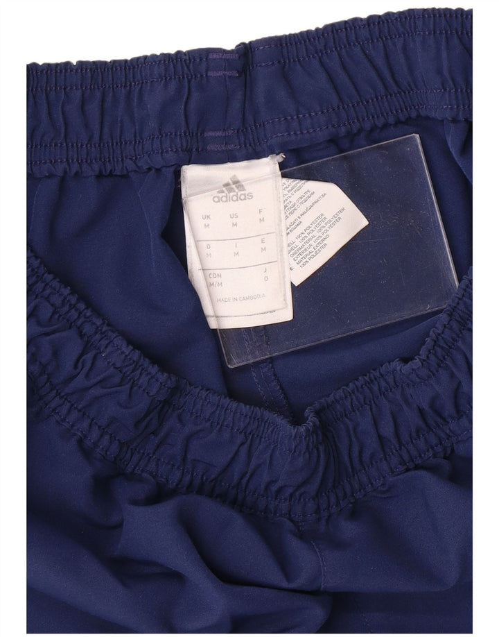 ADIDAS Mens Sport Shorts Médio Azul Marinho Poliéster