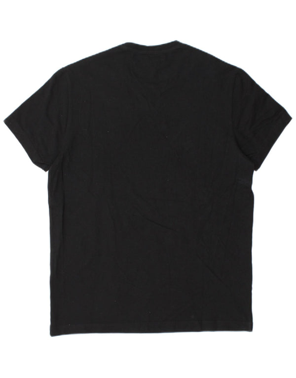 Calvin Klein Jeans Meninos Camiseta gráfica Top 15-16 Anos XL Algodão Preto