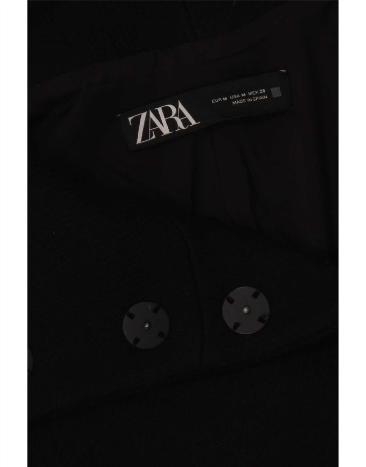 Sobretudo feminino Zara Oversized UK 14 médio preto