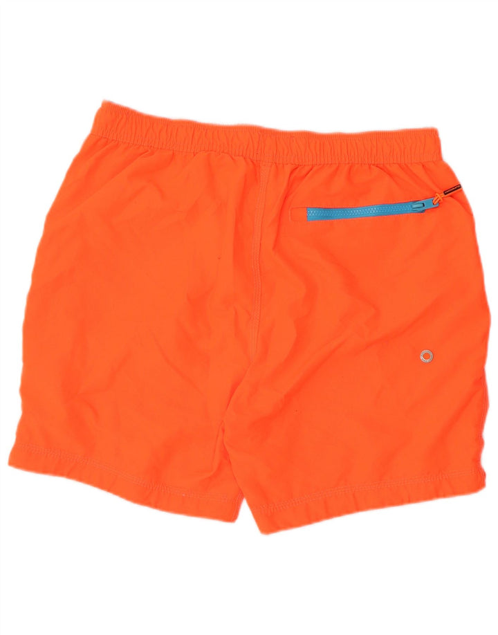 Shorts de natação masculino Superdry Graphic XL laranja poliéster