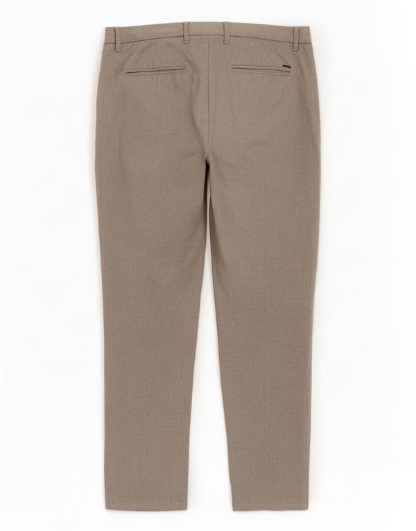 Calça Chino Reta Masculina Zara EU 42 Grande W32 L30 Cinza