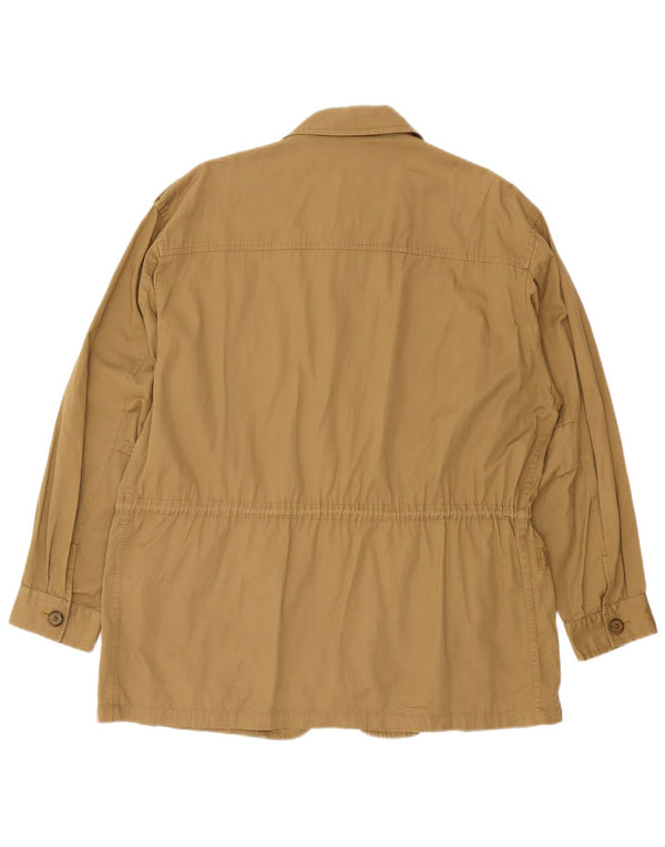 Jaqueta militar masculina PORTO DI PANAMA UK 42 XL algodão cáqui