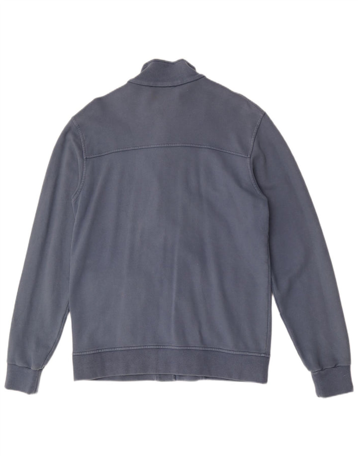 Fred Perry Jaqueta masculina de agasalho grande azul