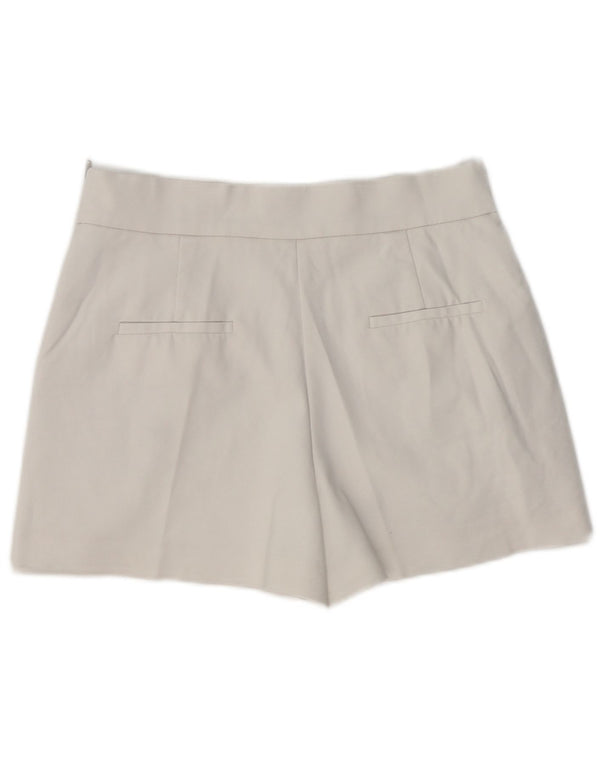 Zara Womens Chino Shorts Médio W28 Branco