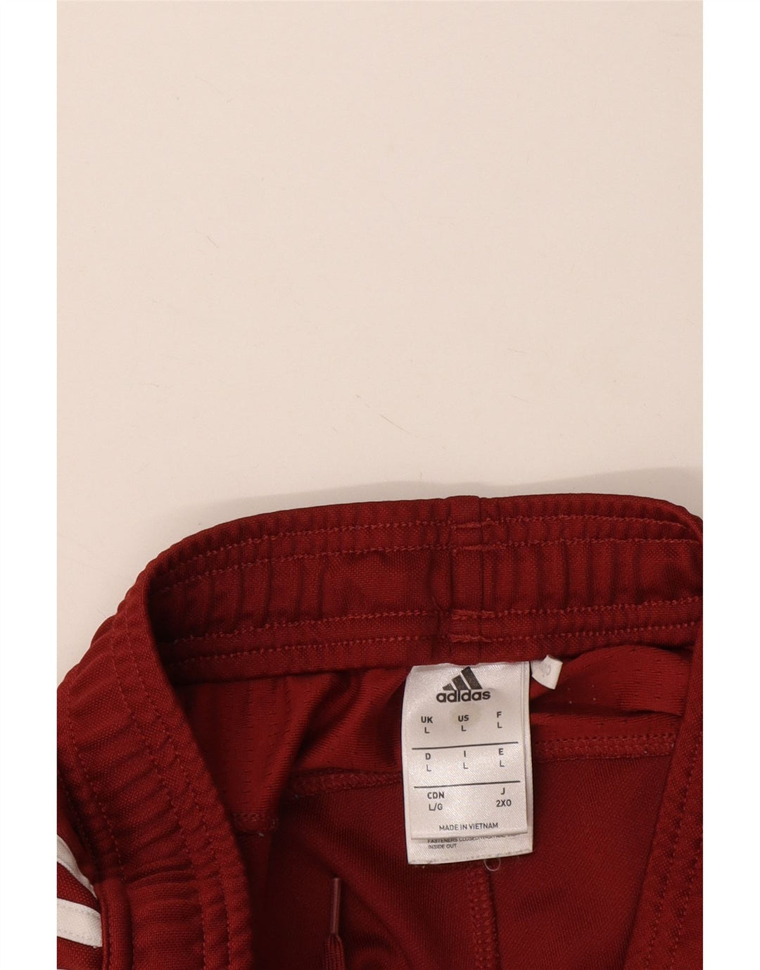 Adidas Mens Climacool Calças de Treino Grande Poliéster Borgonha