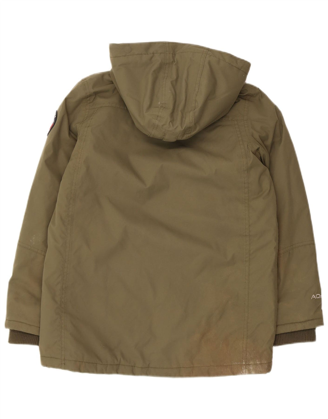 Jaqueta Parka com capuz para meninos Berghaus 11-12 anos cáqui poliamida
