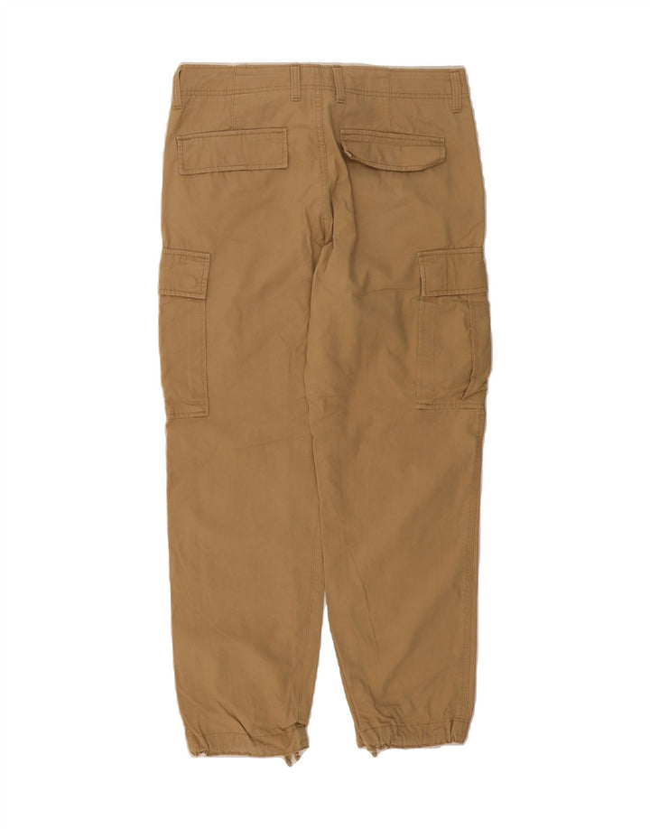 H&M Mens Joggers Cargo Trousers W32 L28 Brown Cotton Vintage H&M and Second-Hand H&M from Messina Hembry 
