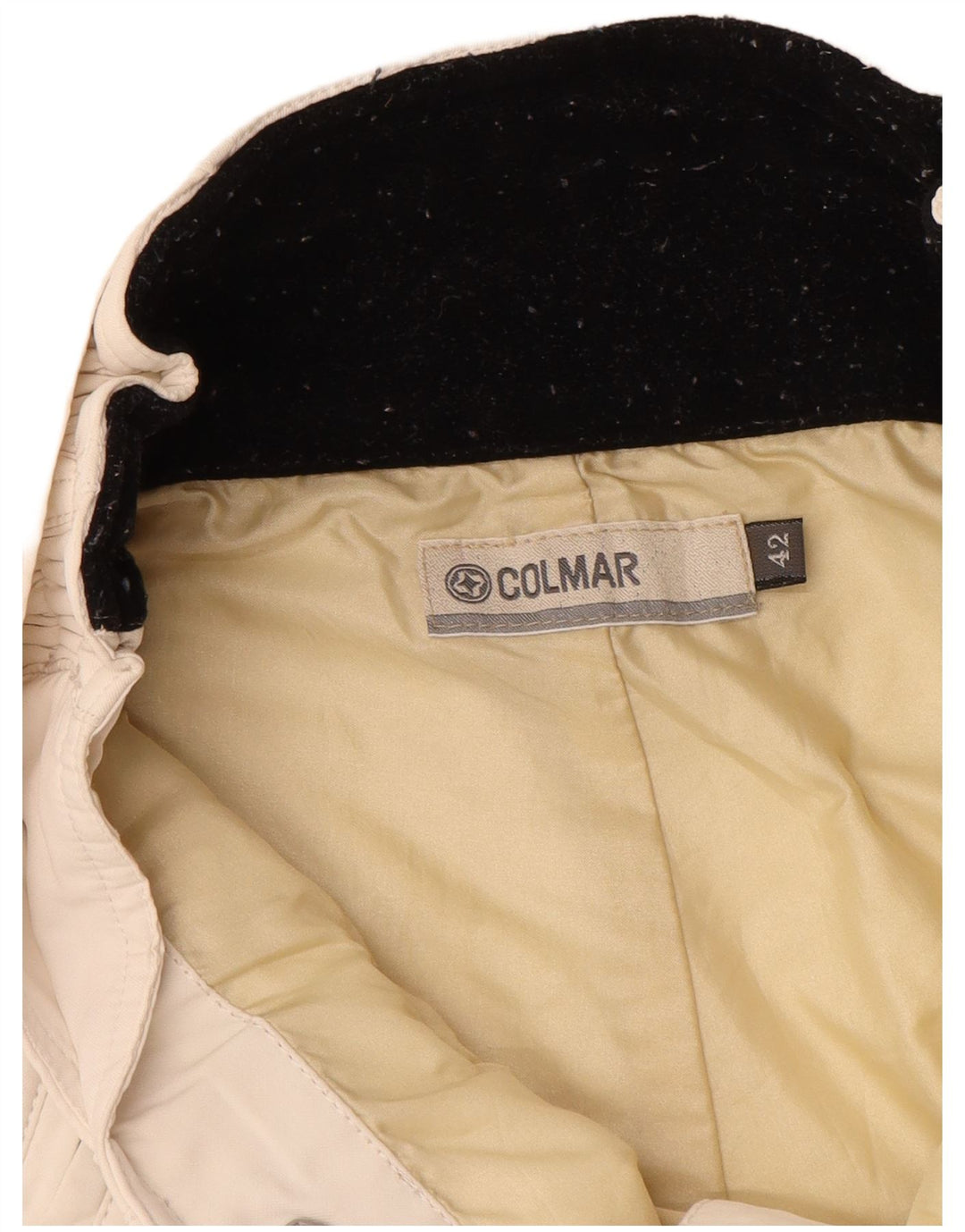 Calça de esqui feminina COLMAR EU 42 grande poliamida branca