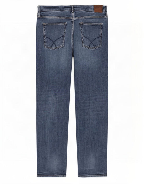 Crew Clothing Mens Jeans retos W38 L32 algodão azul