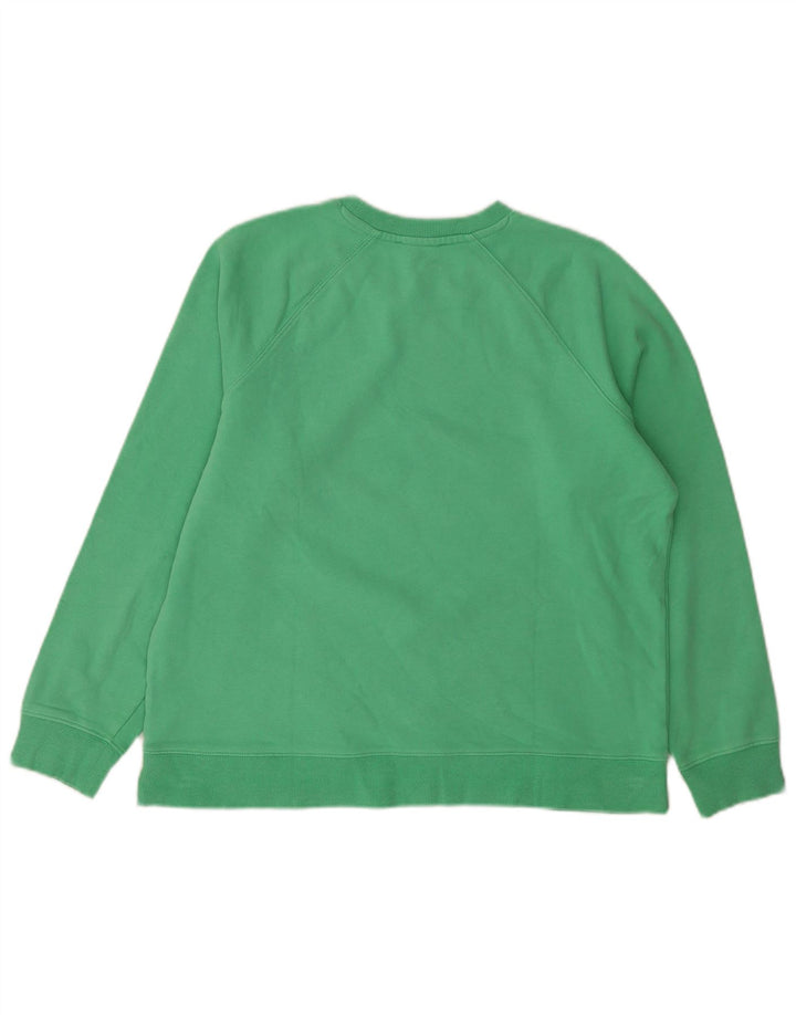 Suéter gráfico feminino Marks & Spencer UK 14 verde médio