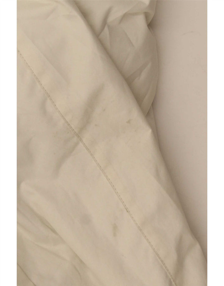 Jaqueta bomber masculina Marina Yachting UK 54 2XL poliéster branco Colourblock