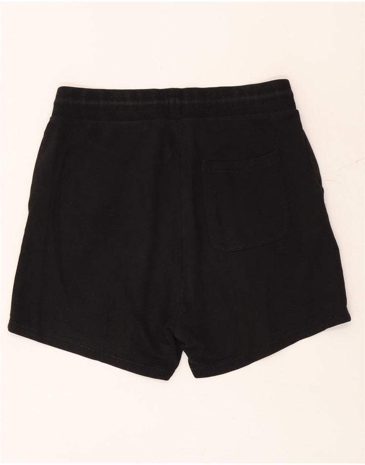 Shorts esportivos masculinos Jack & Jones médio algodão preto