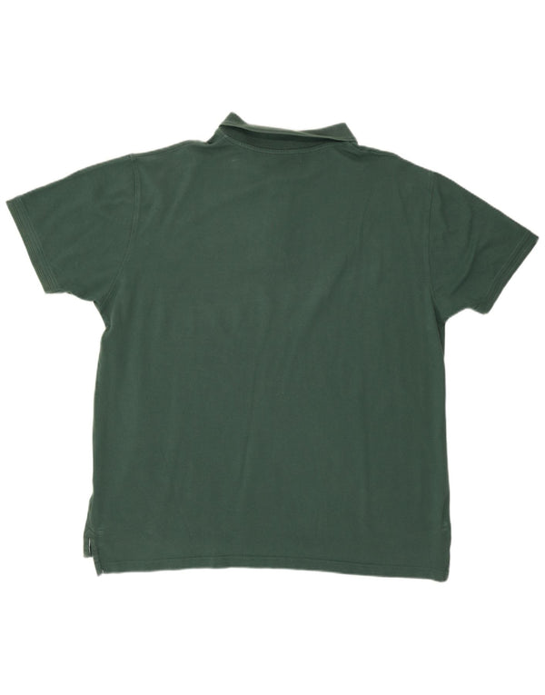 Camisa polo masculina Pierre Cardin 2XL algodão verde