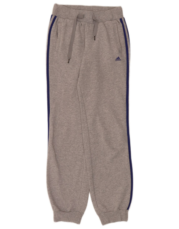 Calça Adidas Climalite Feminina Joggers UK 4/6 XS Cinza Flecked