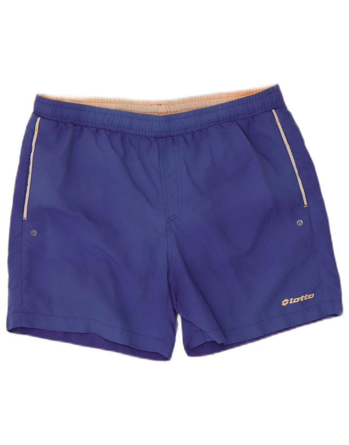 Shorts de natação masculino Lotto grande azul