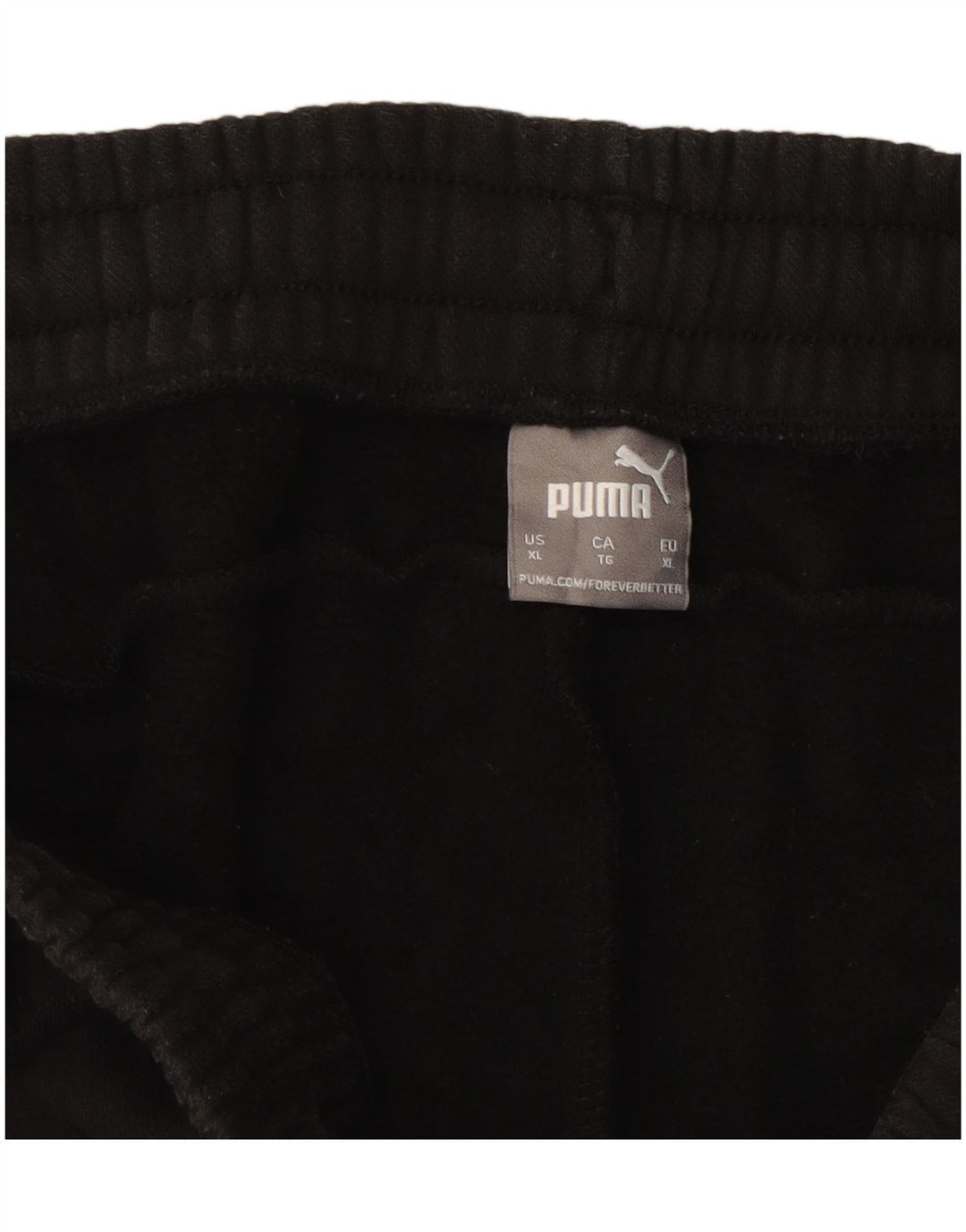Calça de treino masculina PUMA XL preto algodão