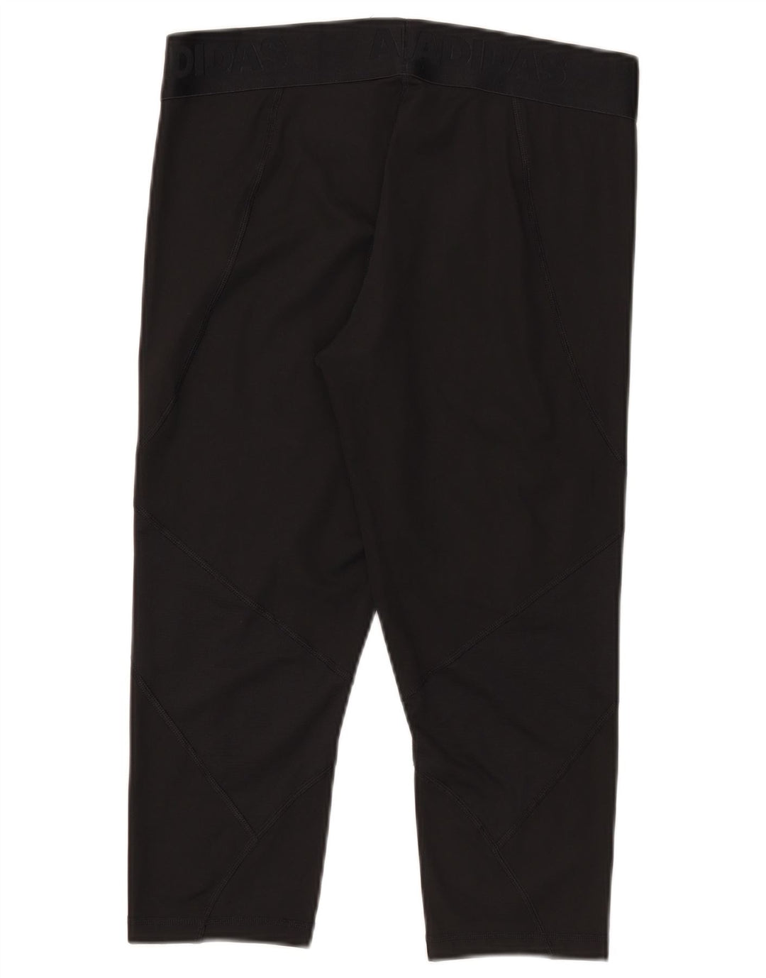 Leggings Adidas Tech Fit Capri UK 16/18 Grande Poliéster Preto
