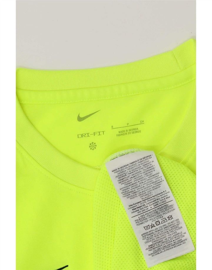 Camiseta Nike Masculina Dri Fit Top Pequeno Poliéster Verde