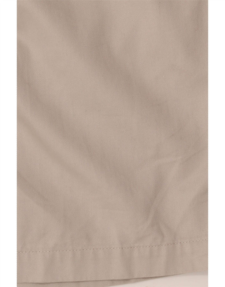 DOCKERS Masculino Pegged Chino Shorts W36 Grande Algodão Bege