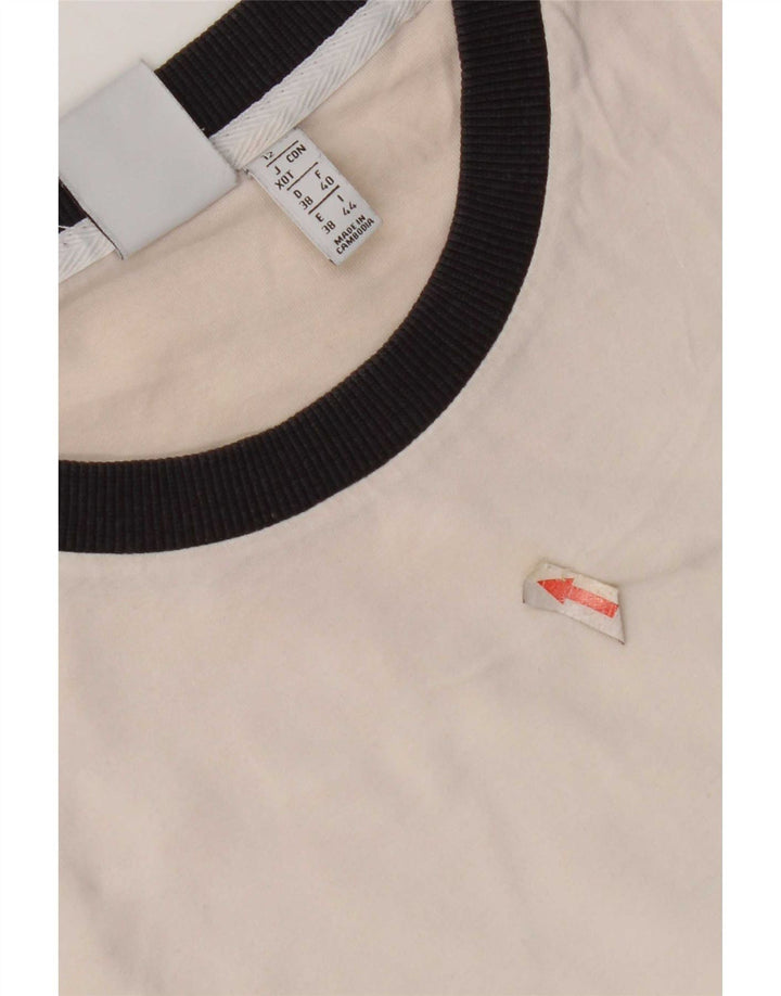 Camiseta Adidas Feminina Top UK 12 Médio Algodão Branco