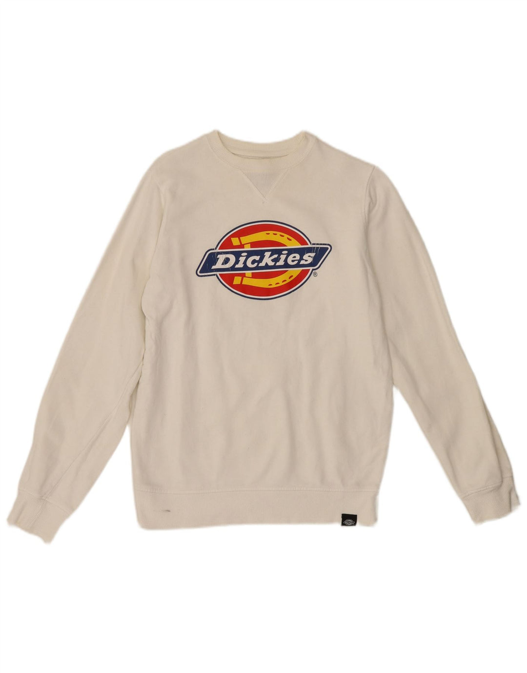 Dickies moletom gráfico masculino jumper XS algodão branco