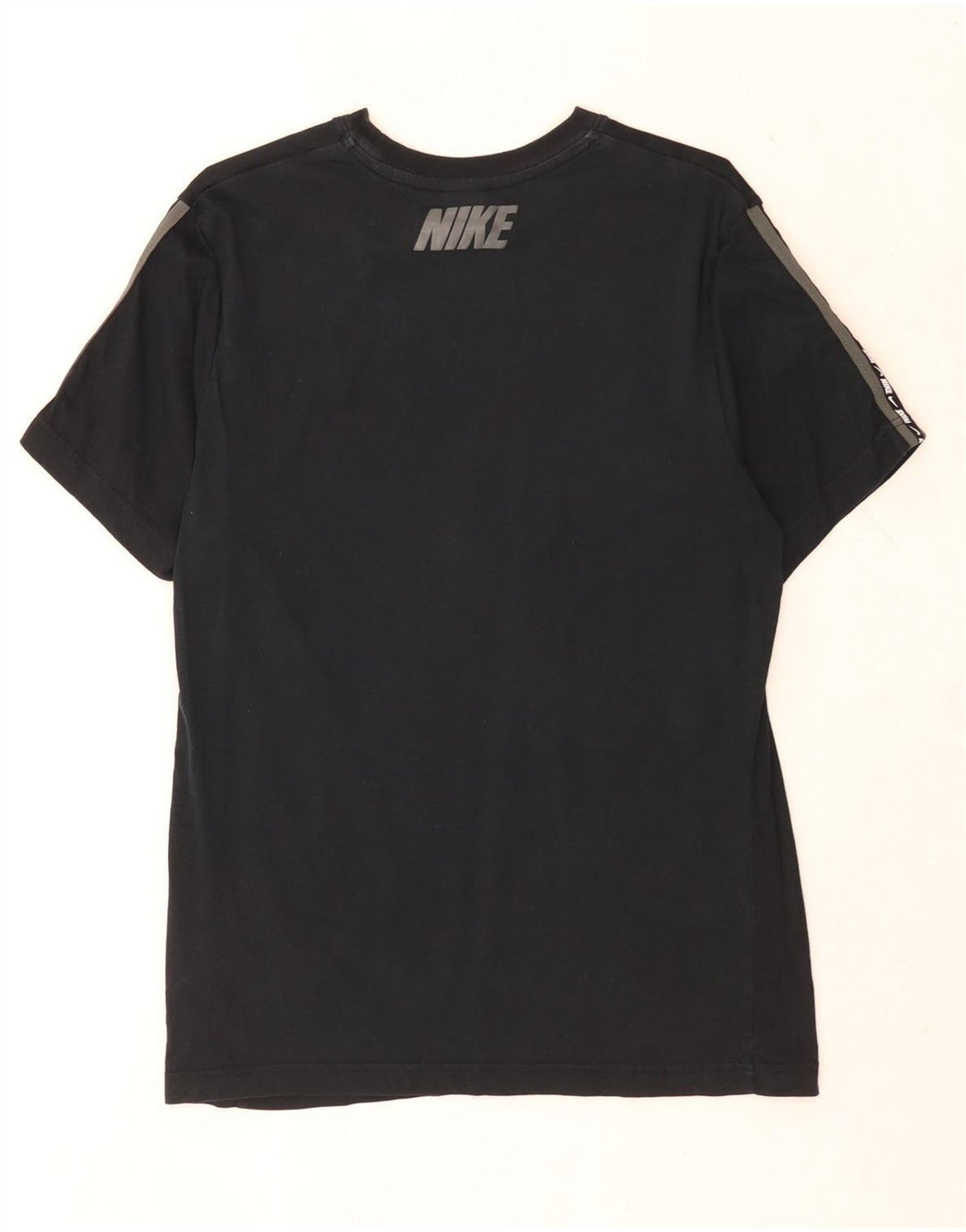Camiseta Nike masculina gráfica Top médio algodão preto