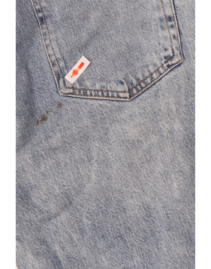 Zara Jeans Slim Feminino EU 38 Pequeno W28 L34 Azul