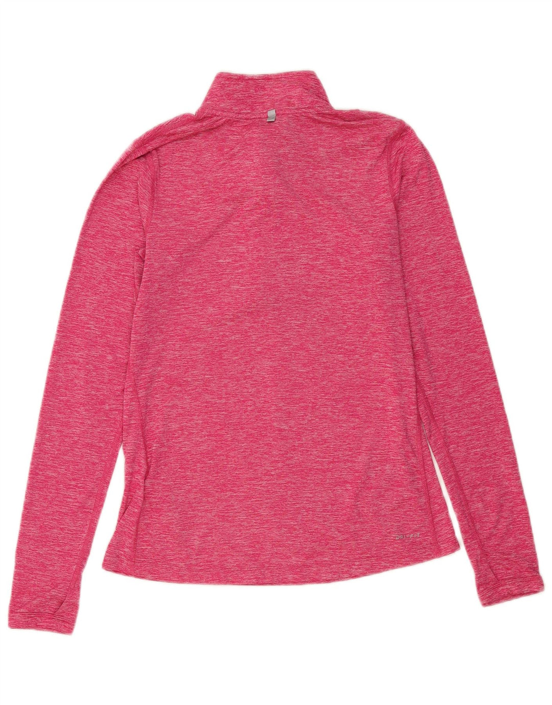 Pulôver feminino Nike com zíper e gola em poliéster