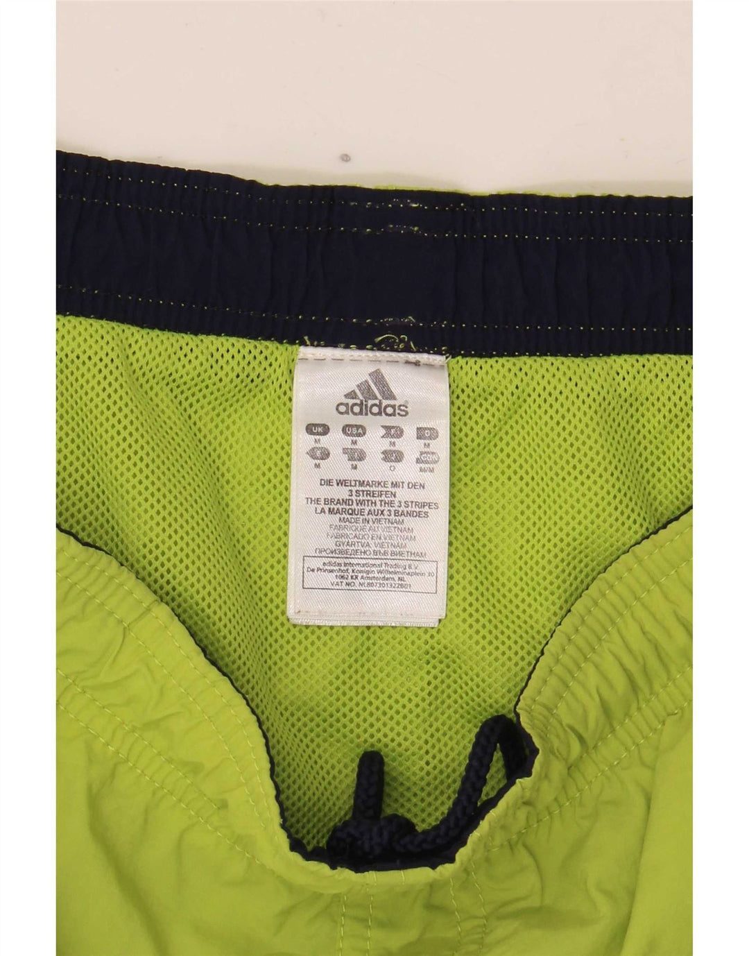 Adidas Mens Sport Shorts Poliamida Verde Médio