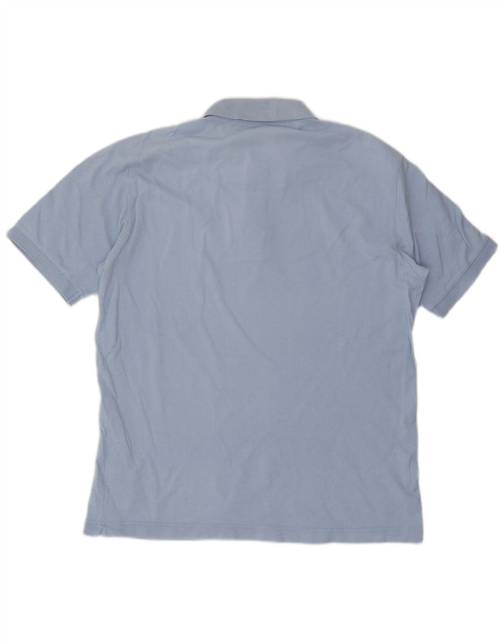 Camisa polo masculina Kappa grande algodão azul