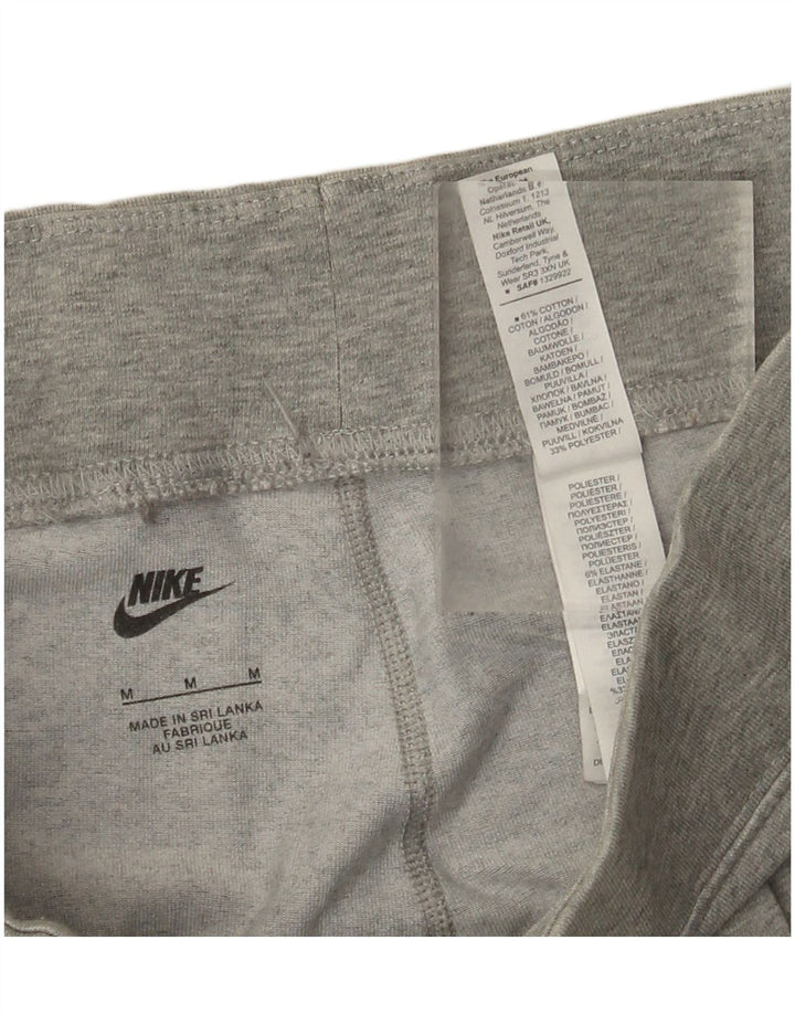 Leggings Nike Femininas Graphic UK 12 Algodão Cinza Médio
