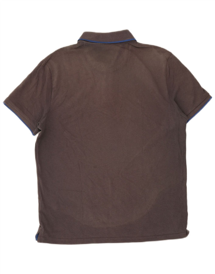 Camisa polo masculina NORTH SAILS grande algodão cinza