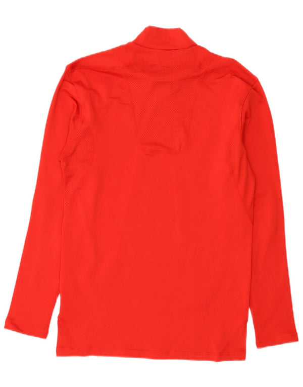 Nike Mens Dri Fit Top Manga Longa Grande Poliéster Vermelho