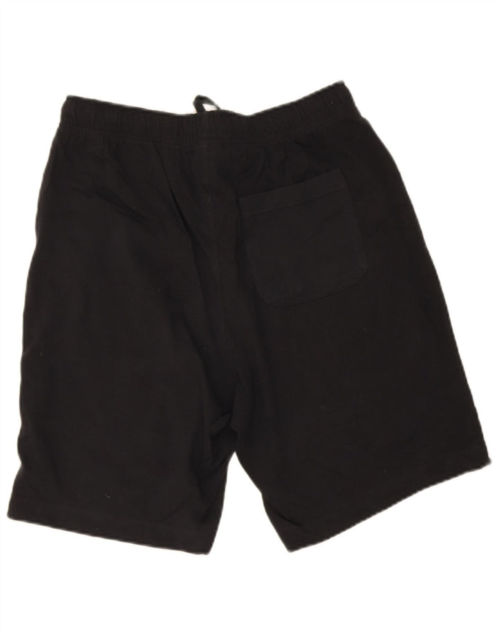 Shorts esportivos masculinos Nike médio preto algodão