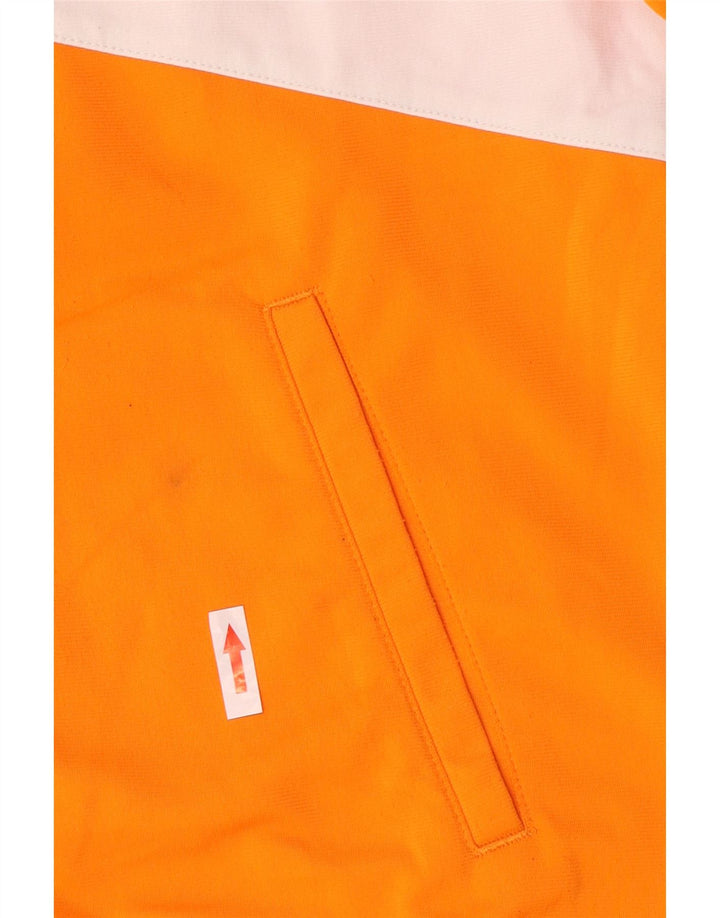 Jaqueta Nike Boys Graphic Tracksuit Top 12-13 anos grande bloco colorido amarelo